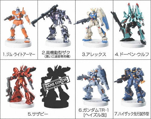 GUNDAM ミニフィギュアセレクション プラス8 10個セット(食玩