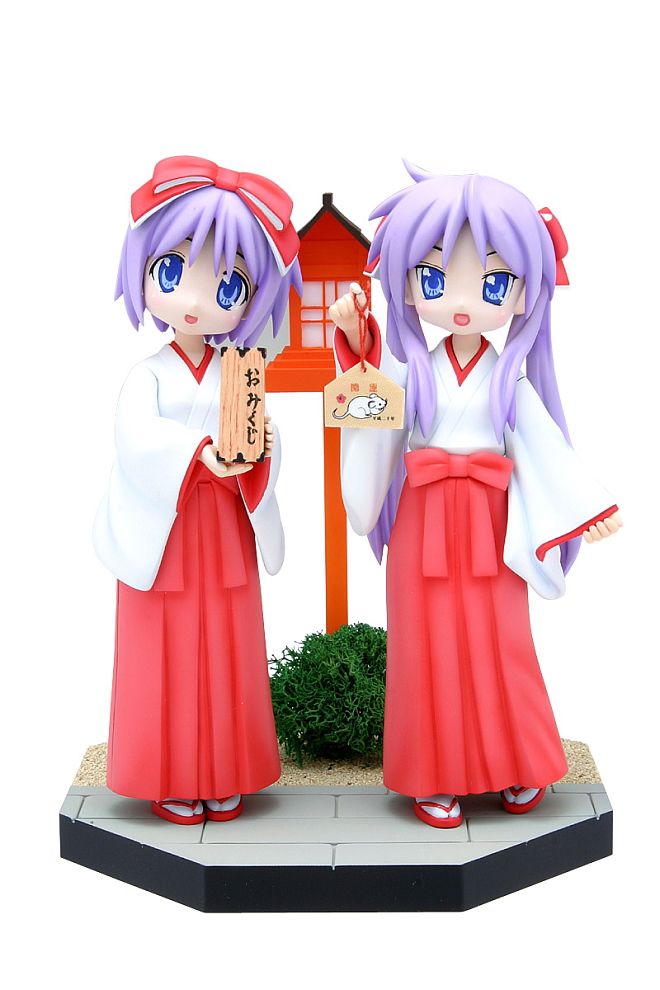 柊かがみ & つかさ 初詣セット 宮沢模型流通限定版 (フィギュア