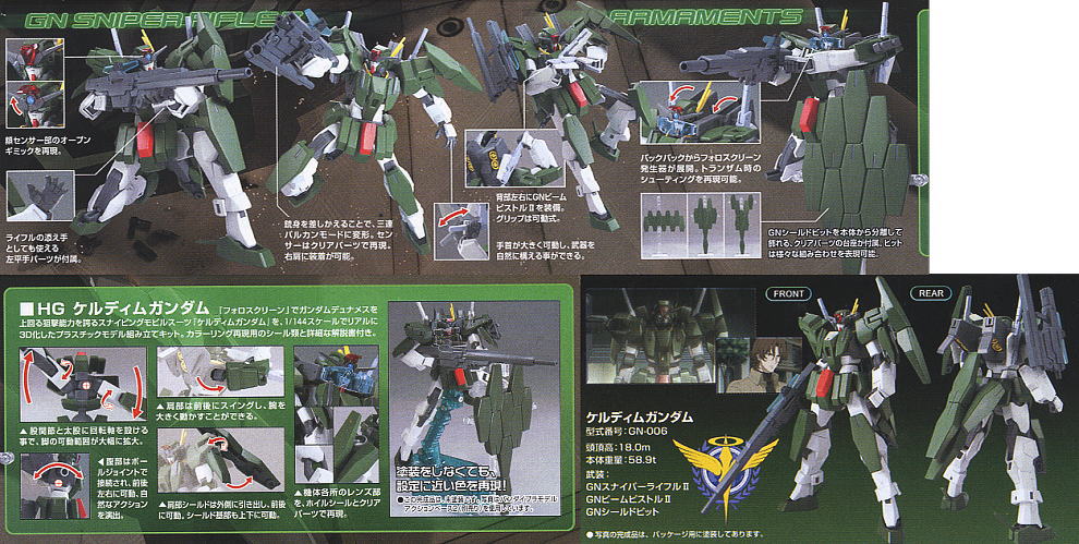 ケルディムガンダム (HG) (ガンプラ) - ホビーサーチ ガンプラ他