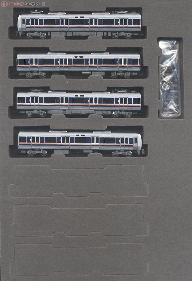 JR 207-1000系 通勤電車 (新塗装) (基本・4両セット) (鉄道模型