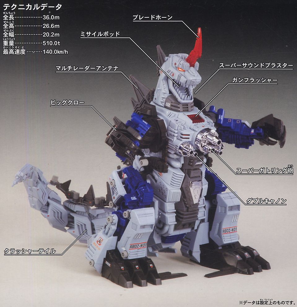 キングゴジュラス(ティラノサウルスタイプ) - ホビーサーチ ロボット・特撮