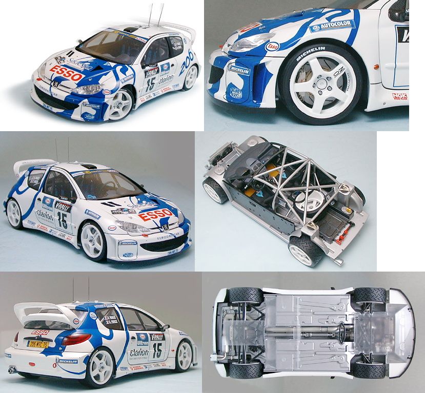プジョー206 WRC (プラモデル) - ホビーサーチ カーモデル