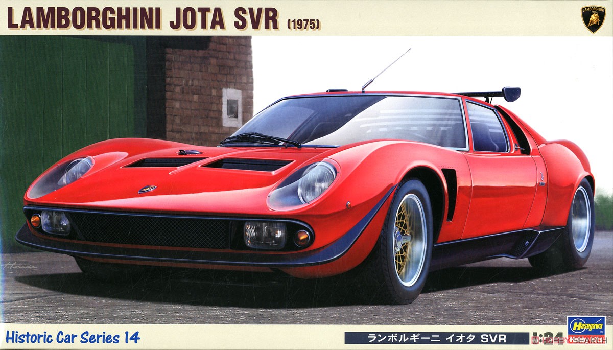 ミニッツASC MZP36CR Lamborghini Miura Jota SVR クロームレッド
