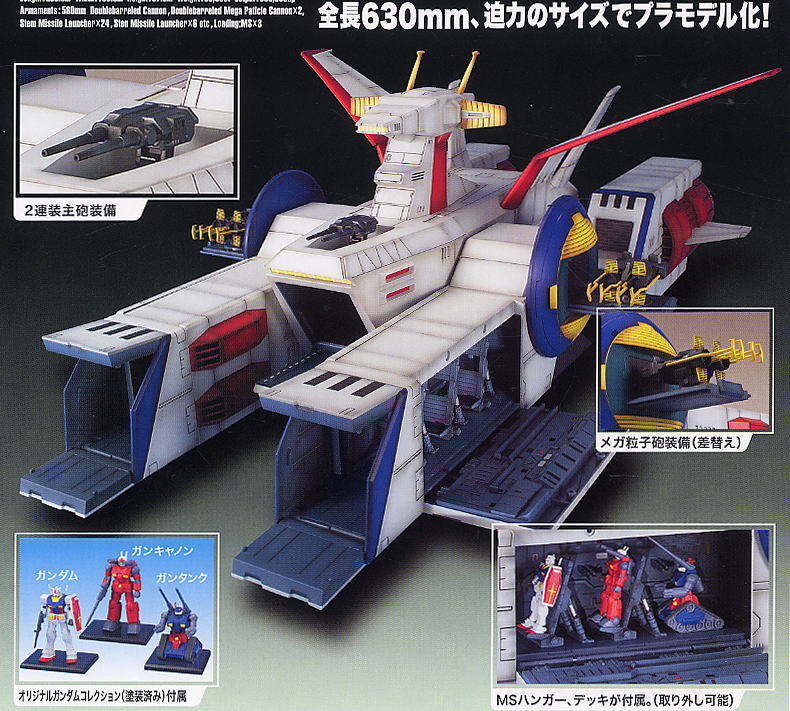 ガンダムコレクション SCV-70 ホワイトベース (ガンプラ) - ホビー
