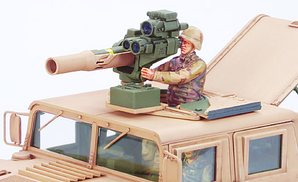M1046 ハンビー TOWミサイルキャリヤー (プラモデル) - ホビーサーチ