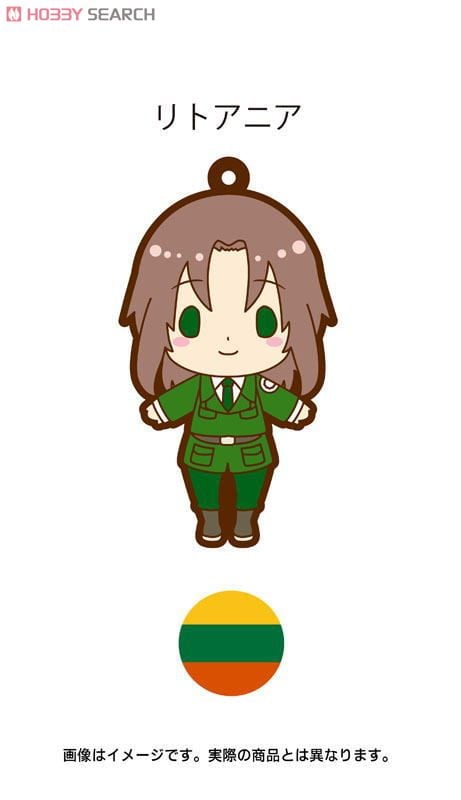 ラバーストラップ コレクション ヘタリア3 8個セット (キャラクター