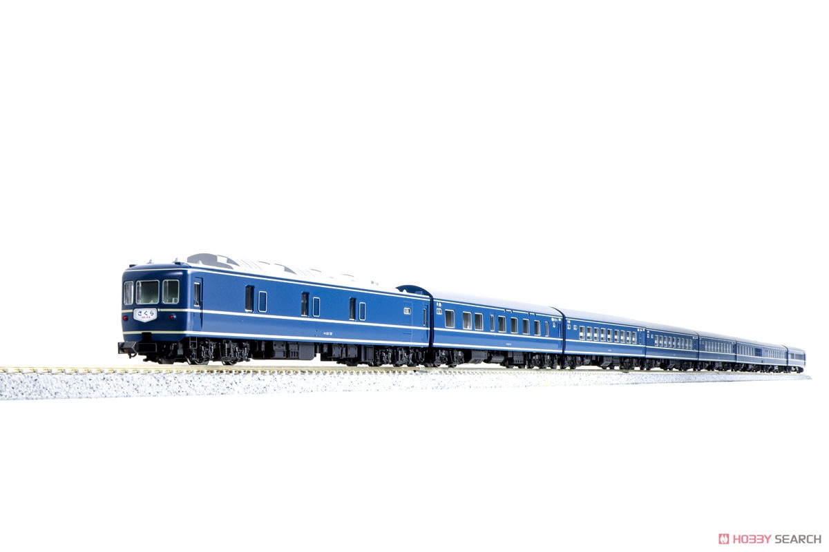 20系 寝台特急「さくら」 長崎編成 8両セット (8両セット) (鉄道模型