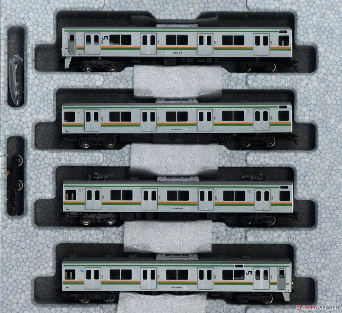 205系600番台タイプ 宇都宮線 4両セット (4両セット) (鉄道模型