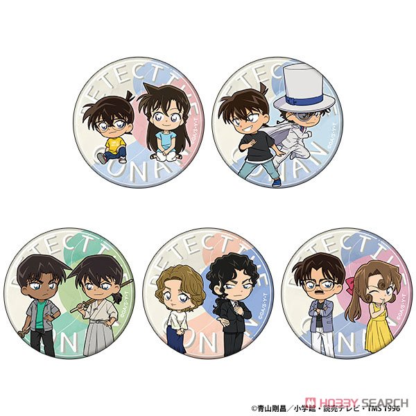名探偵コナン キャラバッジコレクション (5個セット) (キャラクター