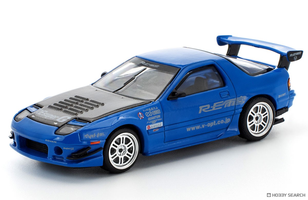 マツダ RX-7 (FC3S) RE雨宮 - RE雨宮ブルー (ミニカー) - ホビーサーチ