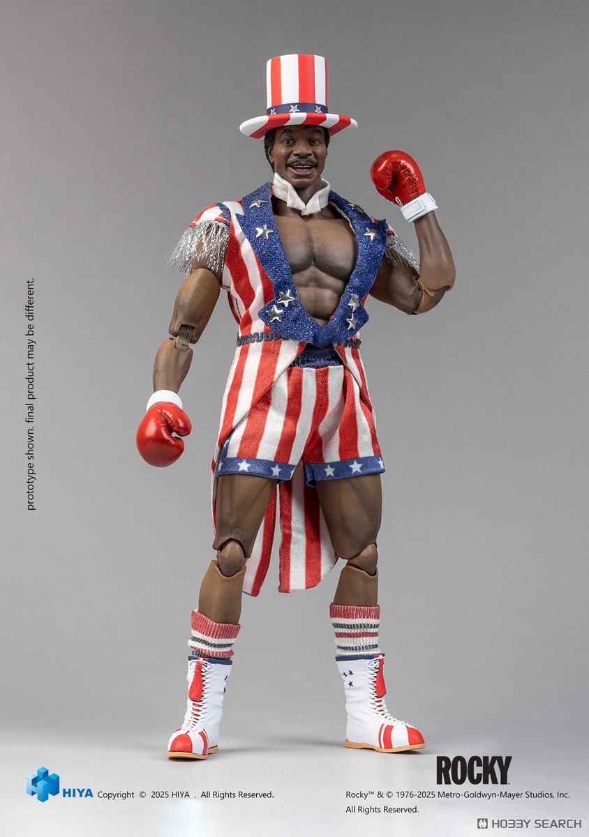 ロッキー 1/12 アクションフィギュア アポロ・クリード (完成品
