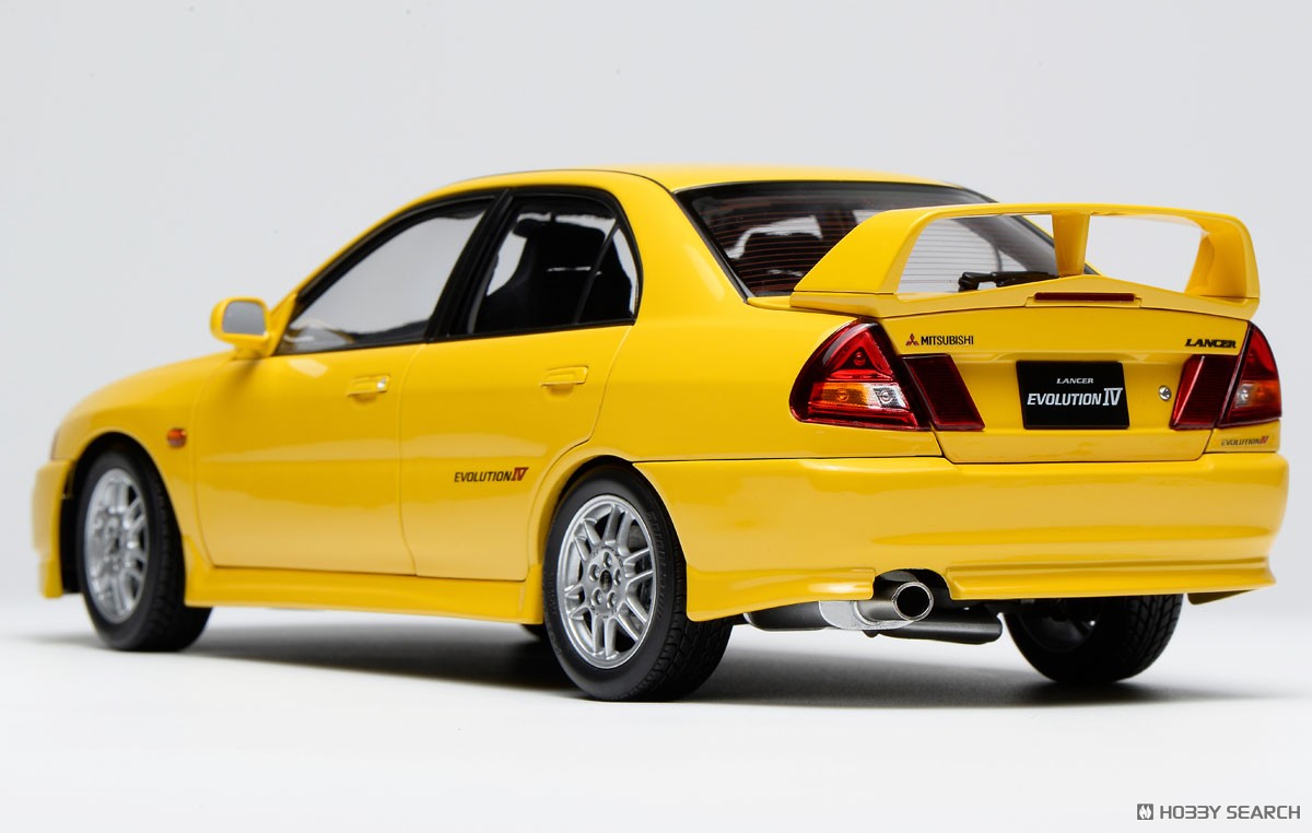 三菱 ランサー エボリューションIV Dandelion Yellow (ミニカー