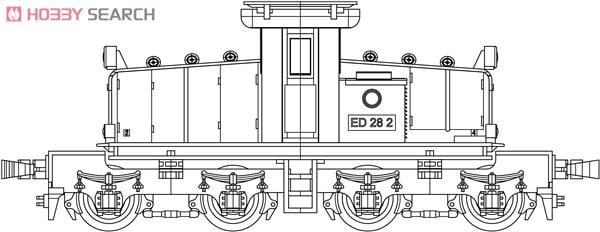 遠州鉄道 ED282 電気機関車 Nゲージ/ディスプレイモデル (プラキット