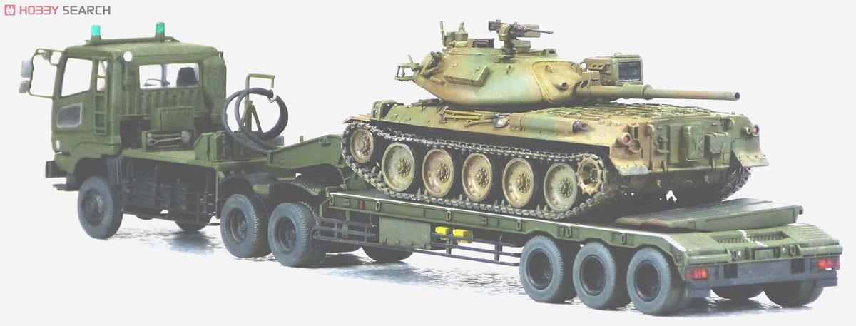 陸上自衛隊 73式特大型セミトレーラー `74式戦車付属` (プラモデル