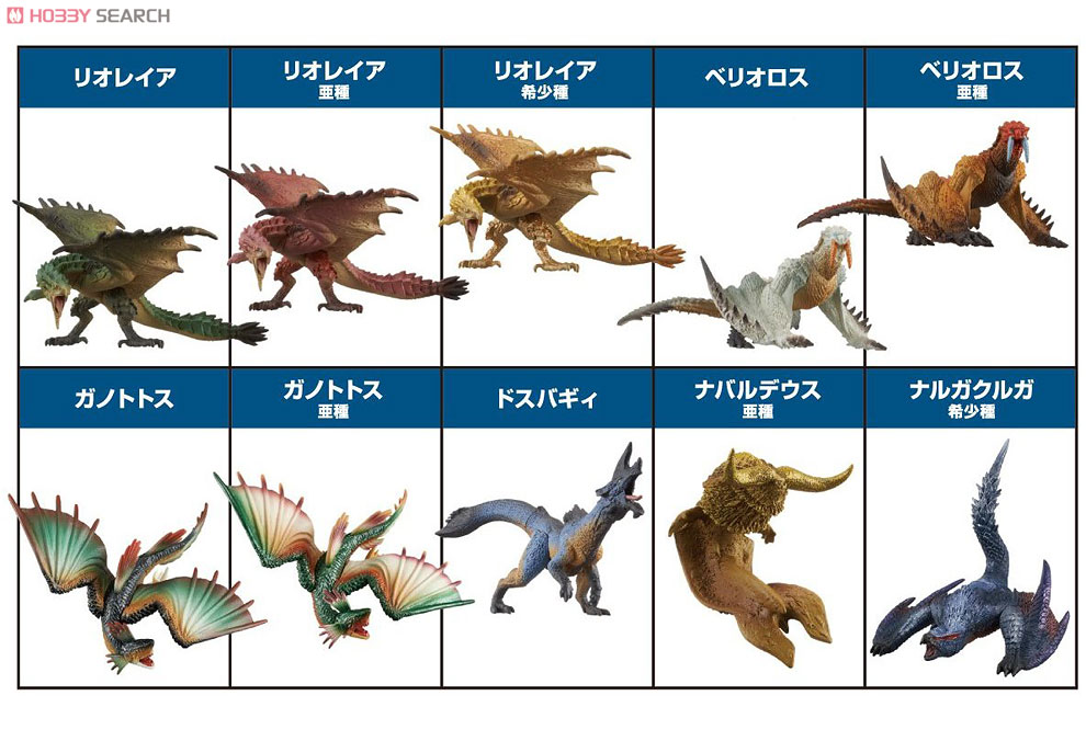 モンスターハンター モンスター 図鑑X 10個セット (食玩) - ホビー