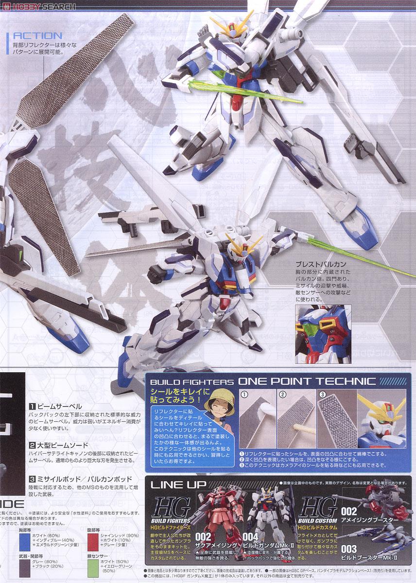 ガンダムX魔王 (HGBF) (ガンプラ) - ホビーサーチ ガンプラ他