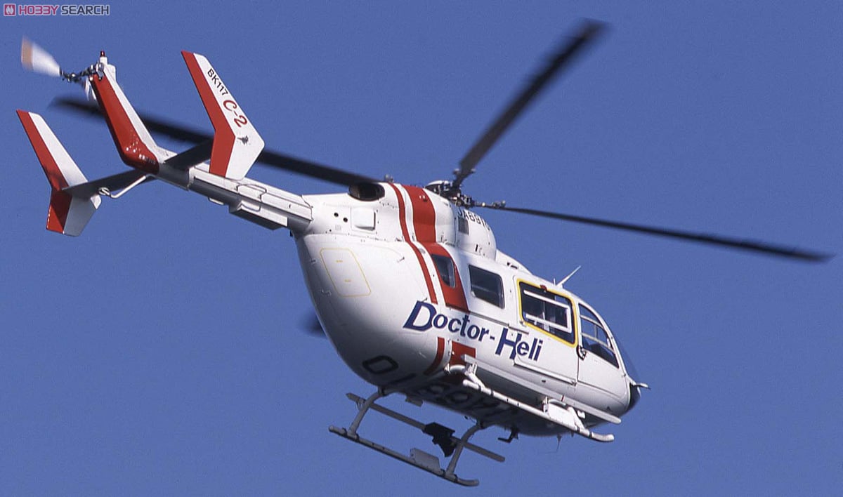 BK-117 & EC-135 & EC-145 (BK-117C-2) `ドクターヘリ` (プラモデル
