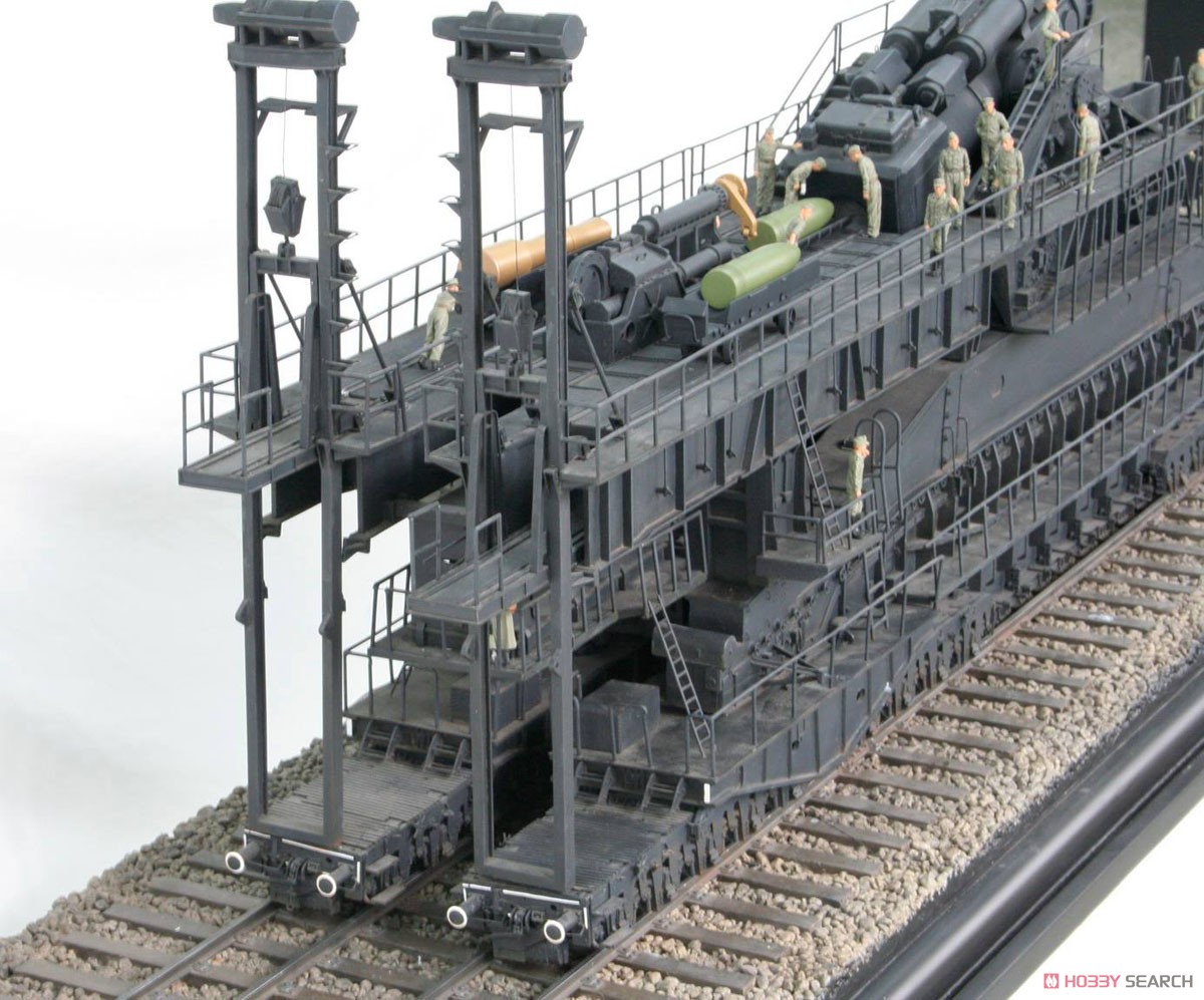 WWII ドイツ 80cm 列車砲 ドーラ (プラモデル) - ホビーサーチ
