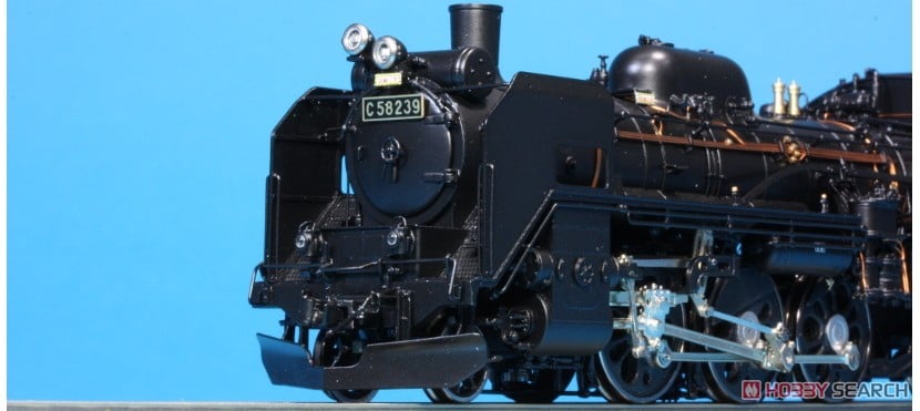 16番(HO) C58形 蒸気機関車 239号機 「SL銀河」 (真鍮製) (塗装済み