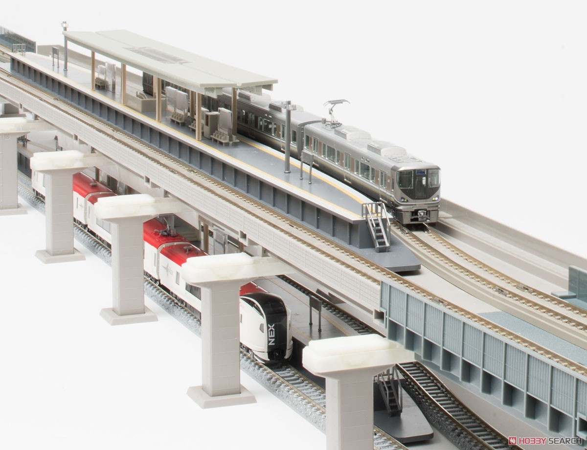 Fine Track 高架複線階層駅セット (レールパターンHB-B) (鉄道模型