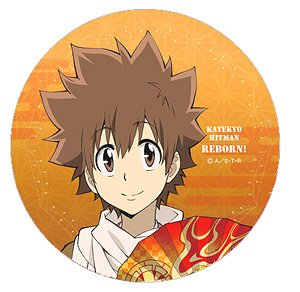 家庭教師ヒットマンREBORN！ 【描き下ろし】 沢田綱吉 缶バッジ