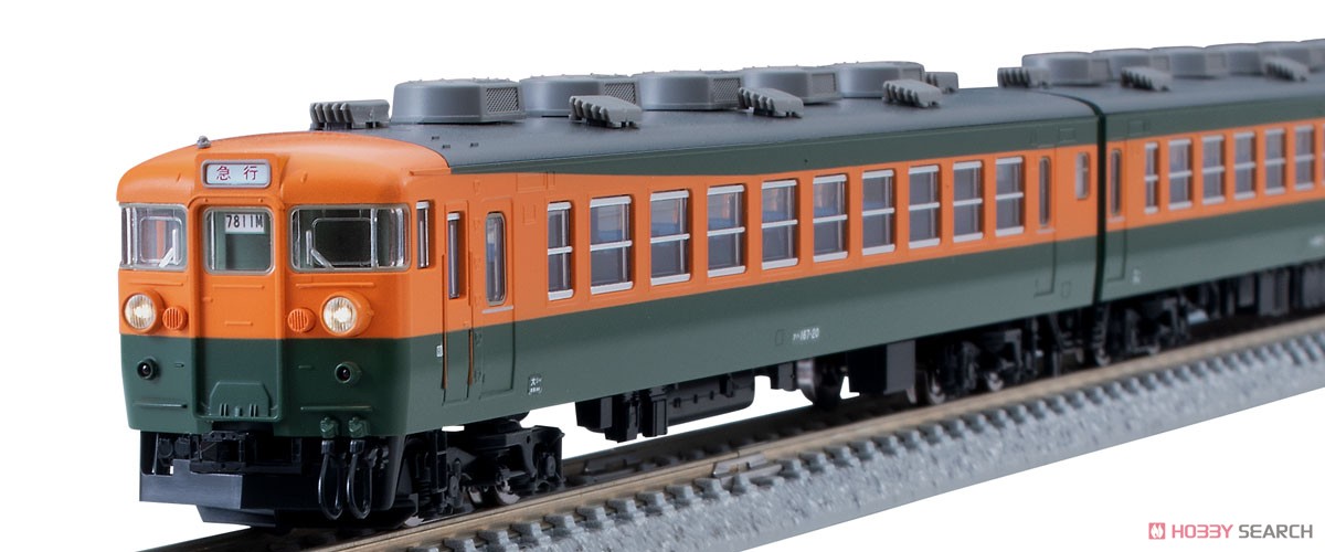 国鉄 165・167系電車 (冷改車・湘南色・宮原電車区) 増結セット (増結