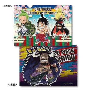 ワンピース クリアファイル B5サイズアニメ版 ルフィ・ゾロ・サンジ