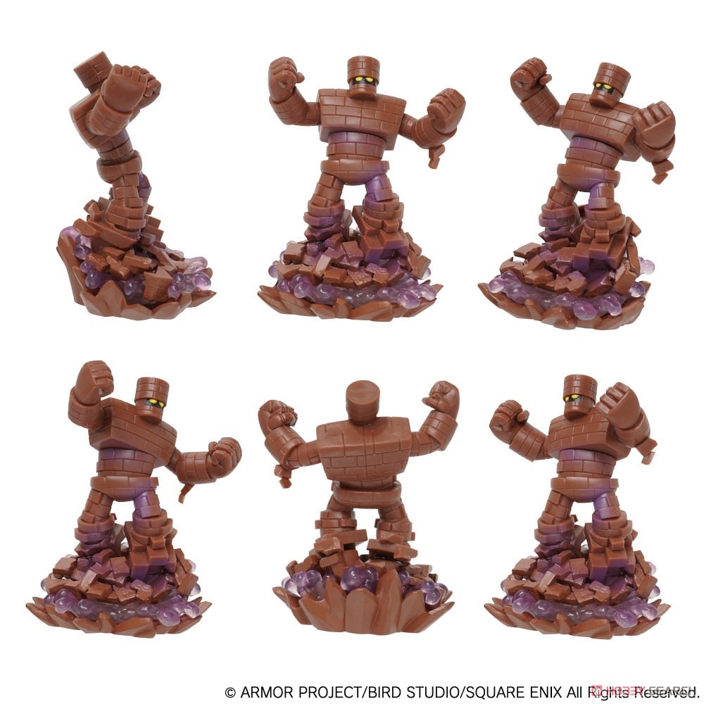 ドラゴンクエスト 立体モンスター図鑑フィギュア (6個セット) (完成品