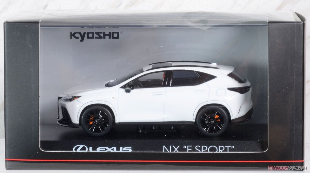 レクサス NX 350h F SPORT ホワイトノーヴァガラスフレーク (ミニカー