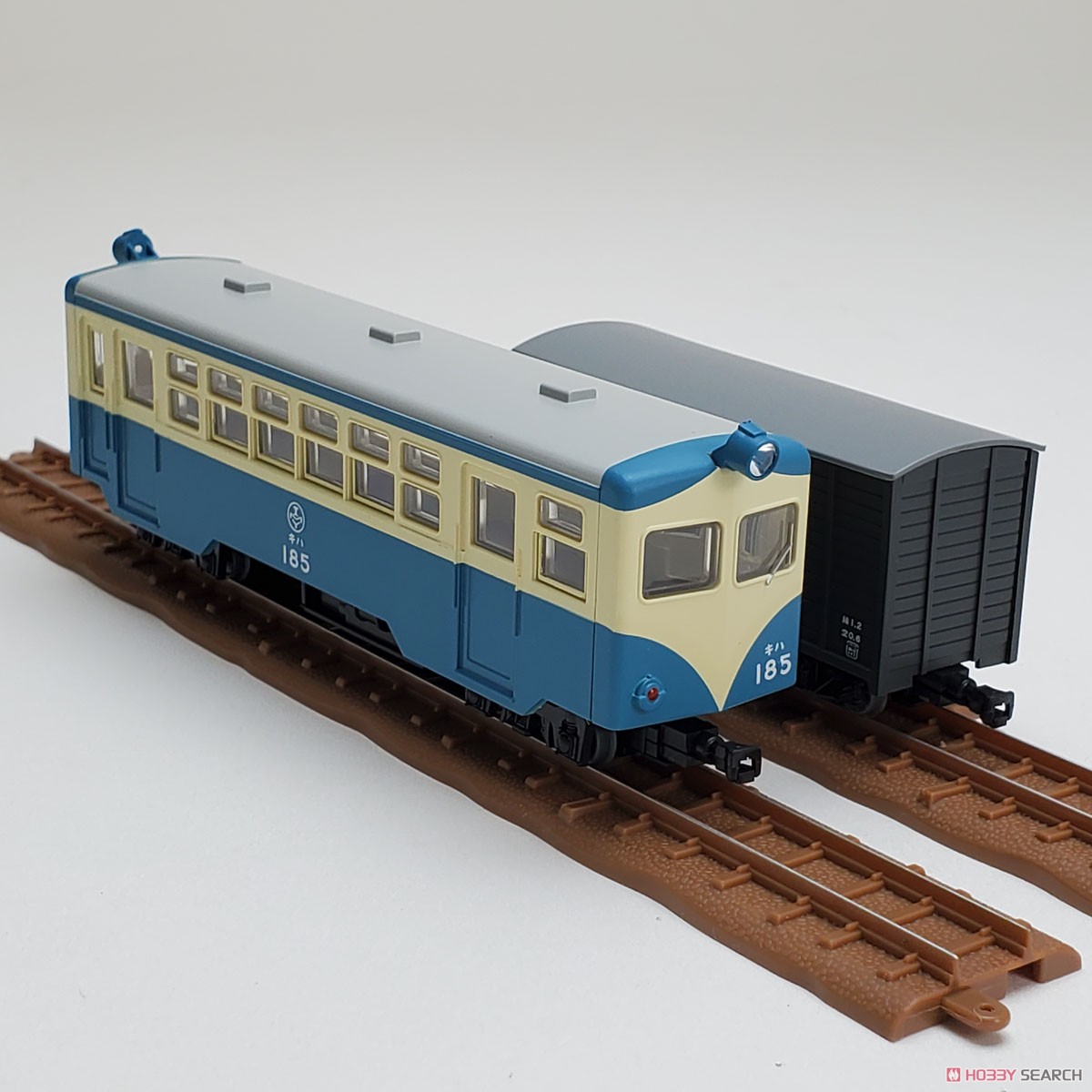 鉄道コレクション ナローゲージ80 猫屋線 キハ185 (新塗装)・ホワ7 2両