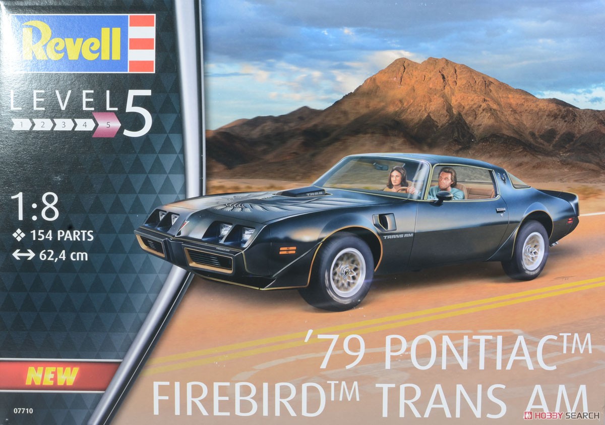 79 ポンティアック ファイアーバード トランザム (プラモデル