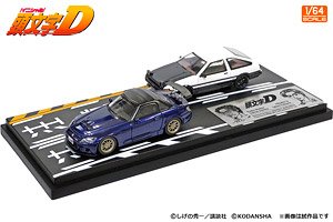 頭文字D セットVol.7 藤原拓海 トレノ (AE86) & 城島俊也 S2000