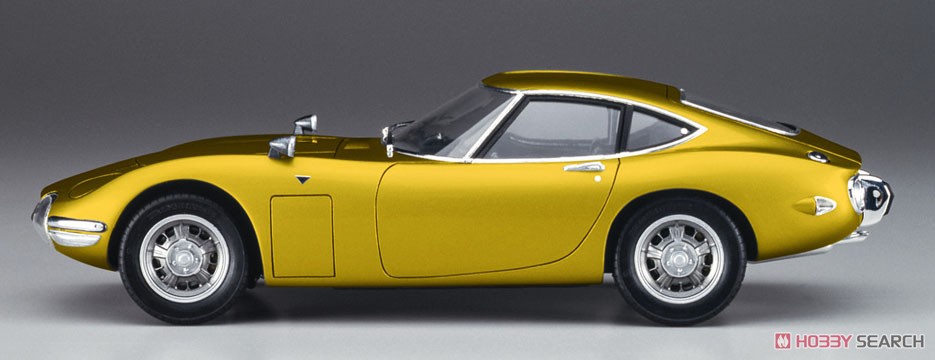 トヨタ2000GT `ゴールド` w/60`s ガールズモデルフィギュア