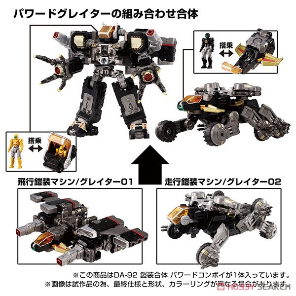 ダイアクロン DA-92 鎧装合体 パワードコンボイ (完成品) - ホビー