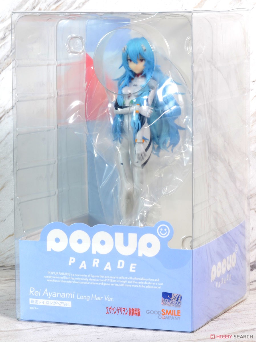 POP UP PARADE 綾波レイ ロングヘアVer. (フィギュア) - ホビーサーチ
