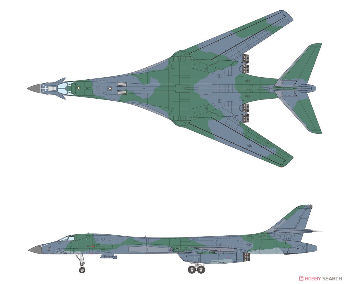 アメリカ空軍 爆撃機 B-1Bランサー 第337爆撃飛行隊 (初期型3色迷彩