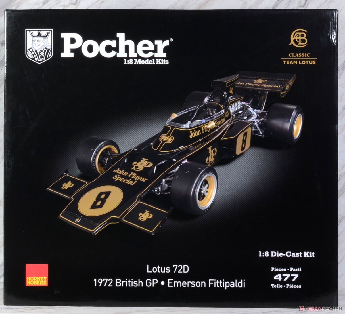 ロータス 72D ブリティッシュGP ウィナー 1972 #8 エマーソン