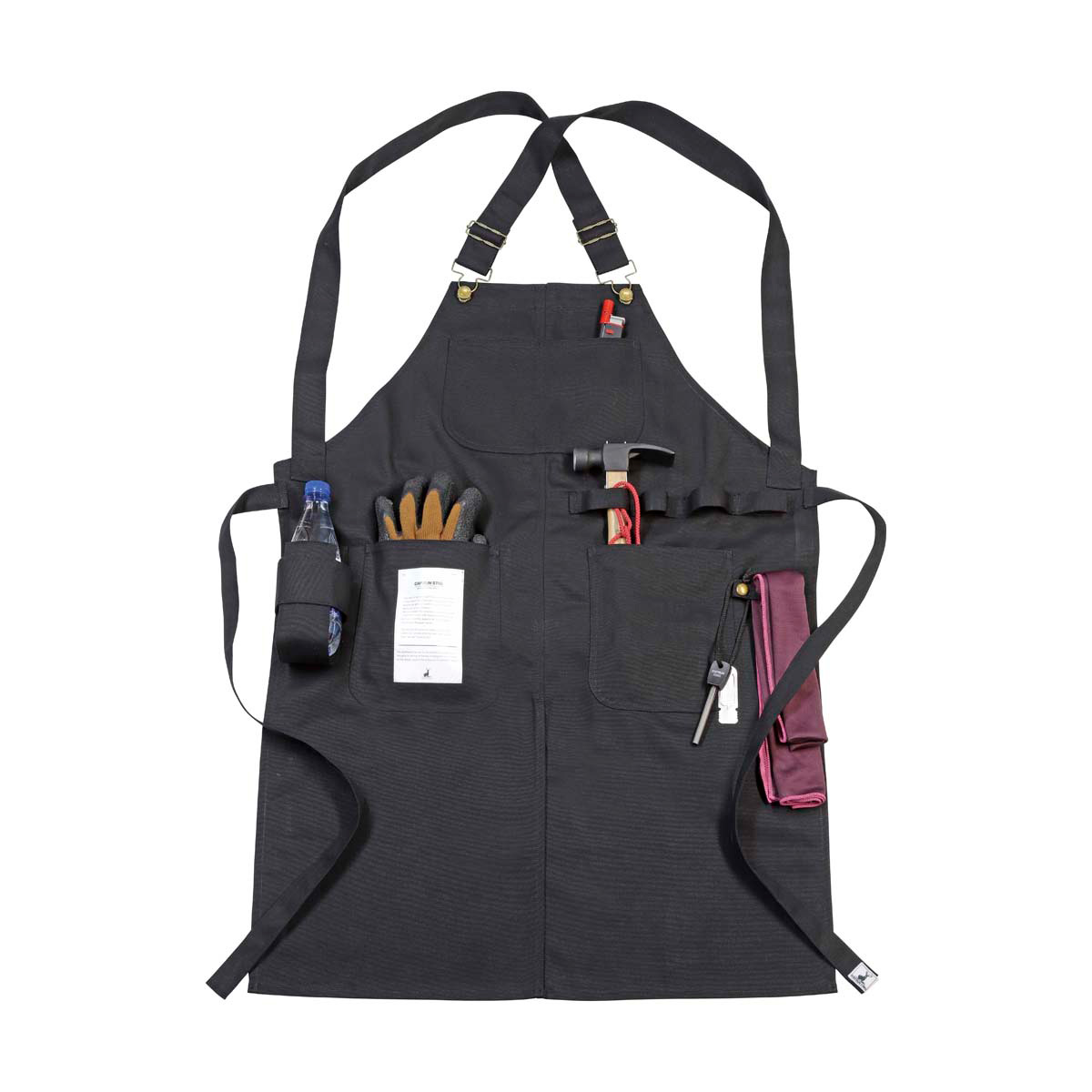FIRE PROOF ワークエプロン(ブラック) - アウトドア・キャンプ用品