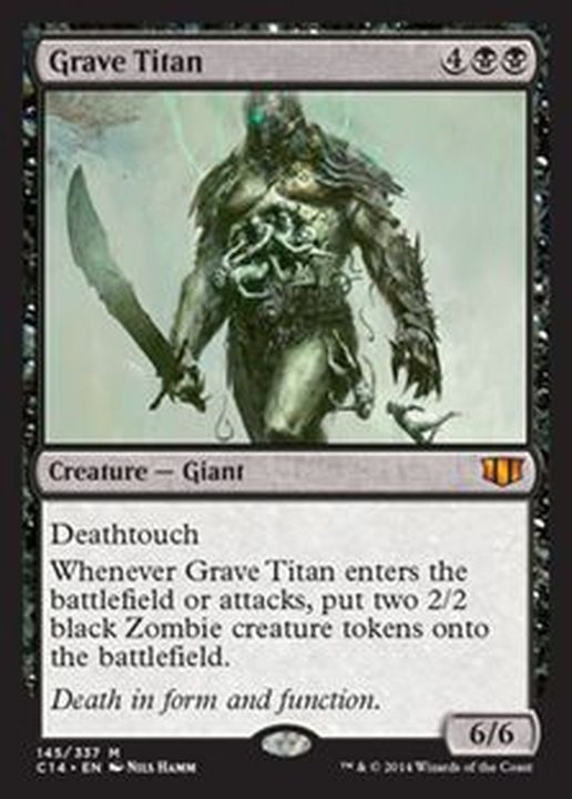 墓所のタイタン/Grave Titan《英語》【Commander 2014】