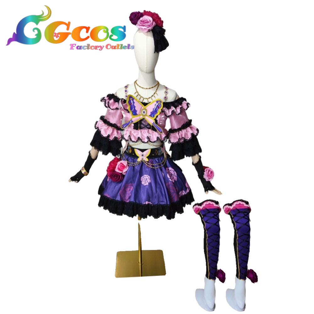 アイカツ! 紫吹蘭 ローズボンボン コスプレ衣装