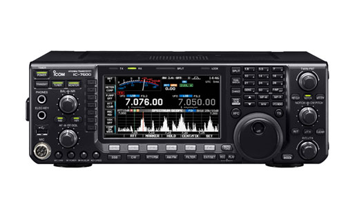 HF/50MHzトランシーバーIC-7600
