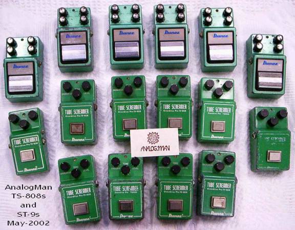 Analog Man Tube Screamer Collection