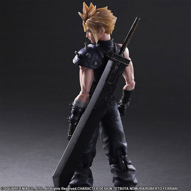PLAY ARTS改『FF VII REMAKE』版クラウド/バレットのフィギュアが素敵