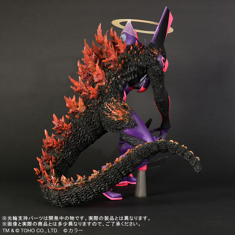 ゴジラ対エヴァ】東宝30cmシリーズ エヴァンゲリオン初号機 バーニング