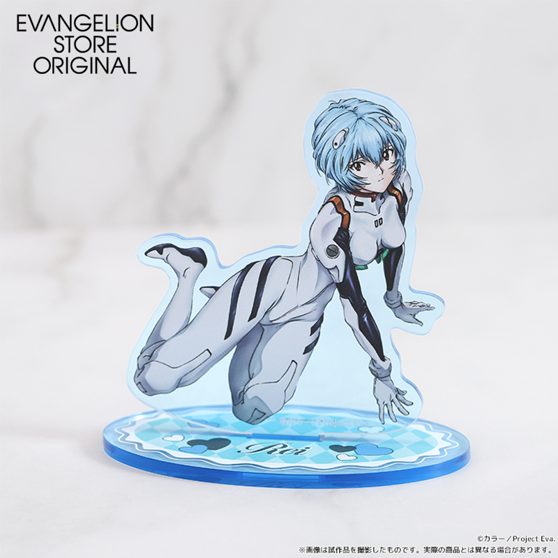 EVA STOREオリジナル カラーアクリルスタンド／綾波レイ(NEON GENESIS