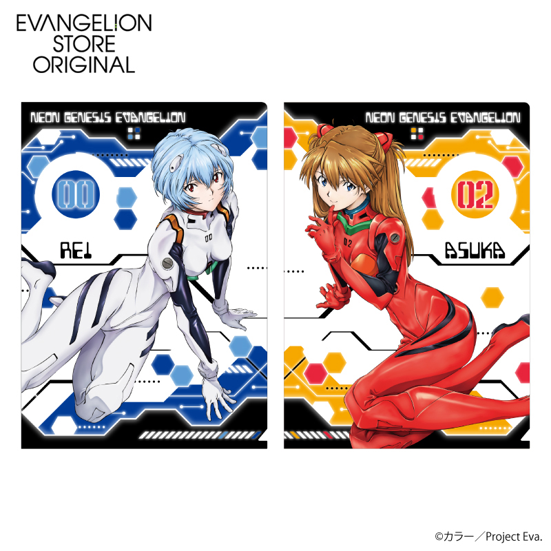 EVA STOREオリジナル クリアファイルセット／NEON GENESIS EVANGELION