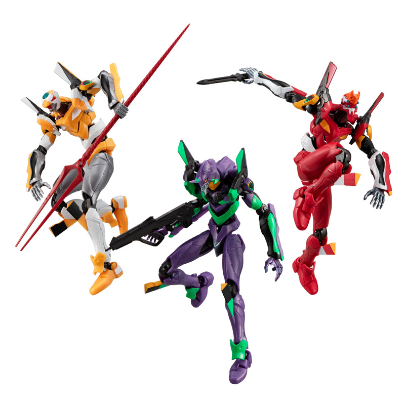 EVA-FRAME-DX：ヱヴァンゲリヲン新劇場版(3個入)（バンダイ