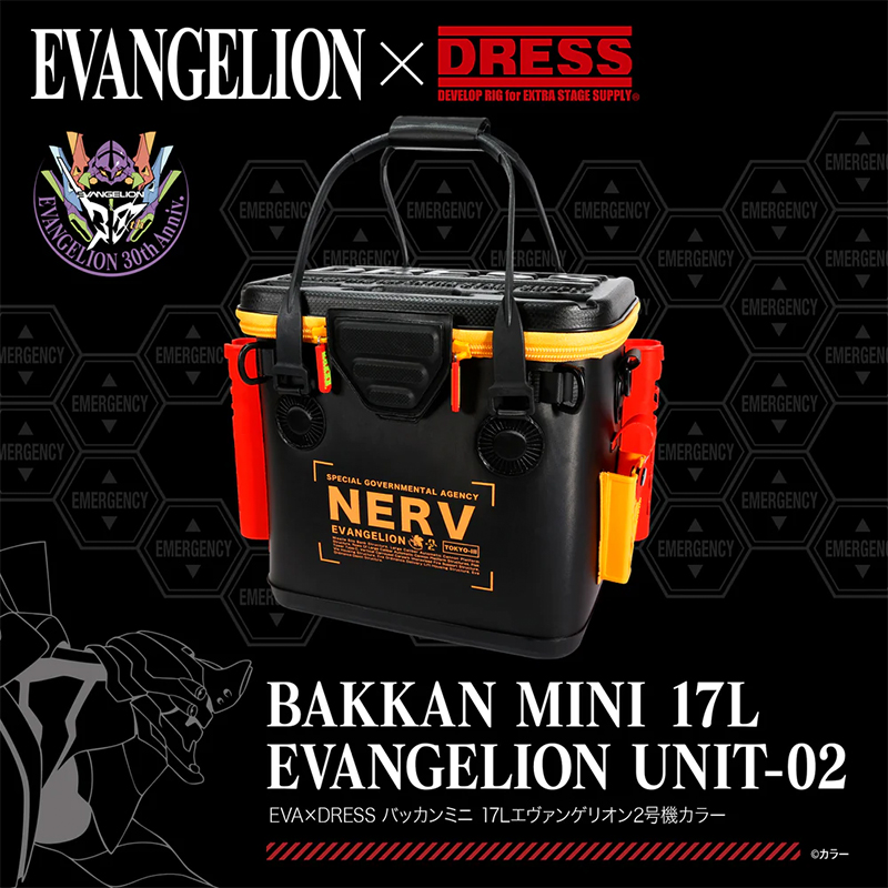 EVA×DRESS バッカンミニ（17L）/エヴァンゲリオン2号機カラー