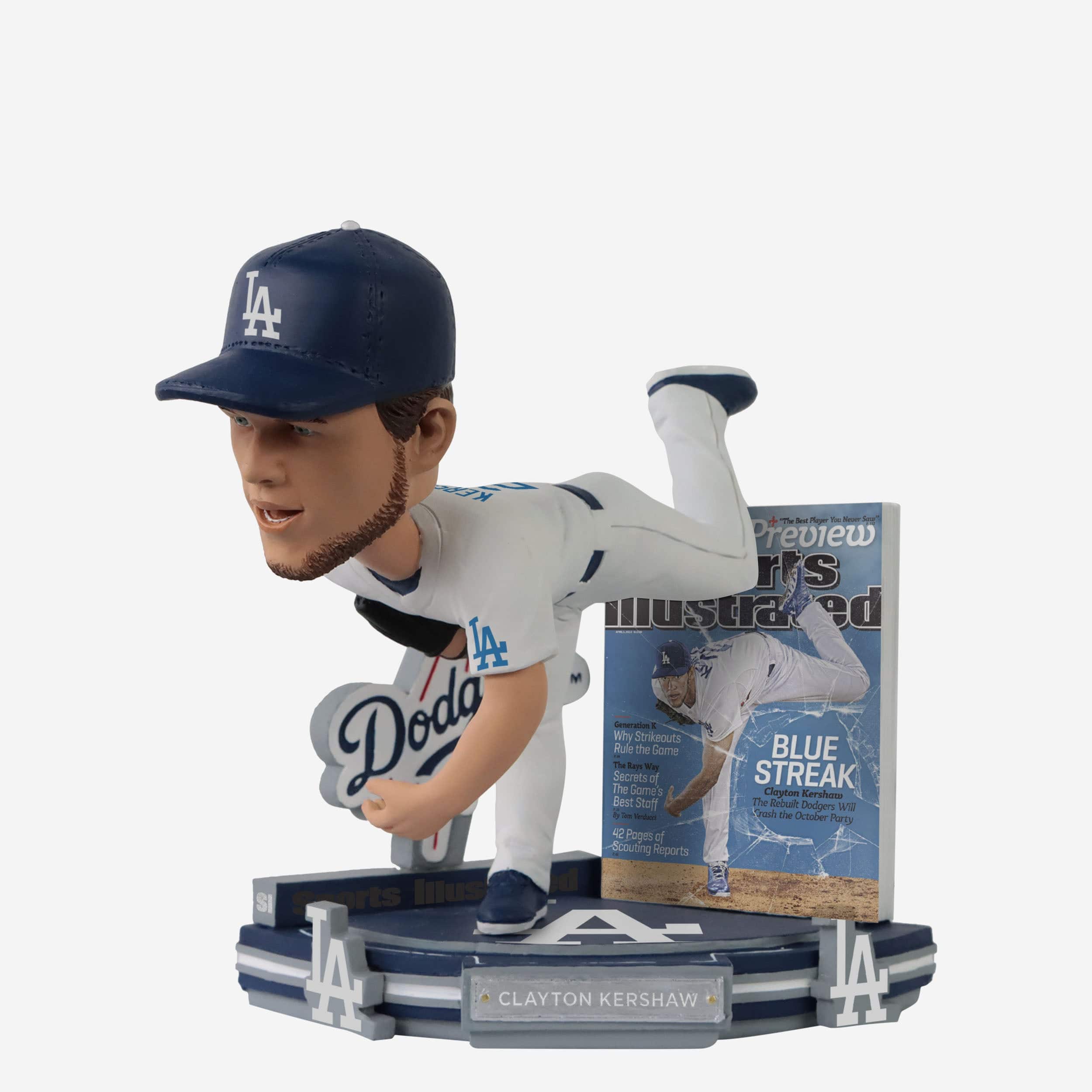Clayton Kershaw Los Angeles Dodgers Sports Illustrated Cover