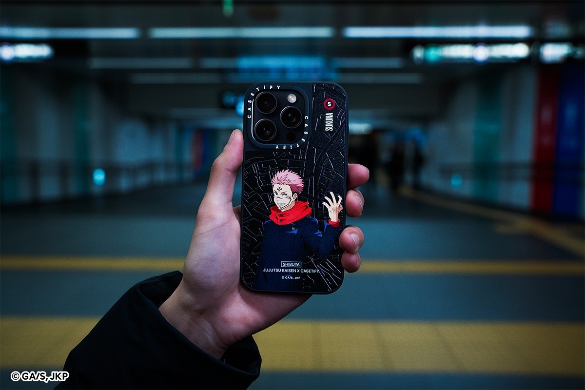 呪術廻戦』×ケースティファイの“虎杖悠仁”スマホケースなど、渋谷で2m